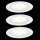 Paulmann Micro Line LED Möbeleinbauleuchten Set 3x4,5W Weiß 935.54