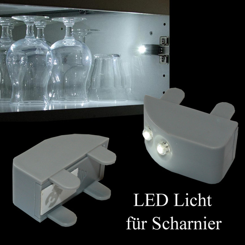 2 x LED Schranklicht Kleiderschranklicht Küchenschrank Schrank Lampe , 8,99  €