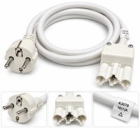 DAKS HOMELINE SYSTEM Anschlusskabel 1 Meter Weiß...