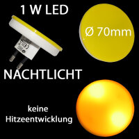 REV Ritter 1W LED Nachtlicht Positionslicht gelb...