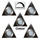 Arbeitsplattenbeleuchtung dimmbar LED M&ouml;bel Aufbauleuchten Triangel Unterbauleuchten