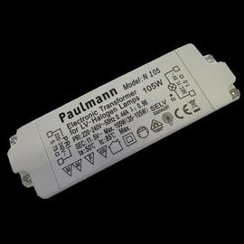 Paulmann Elektronischer Trafo N105 12V 105VA für LV Halogenlampen 35-105W