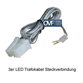 Paulmann LED Trafokabel 12V Kabelverbindung 3er Kabelbaum Steckverbindung