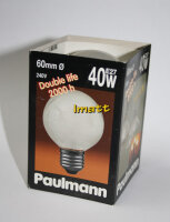 Original Paulmann Globe Glühlampe E27 40W Double...