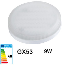 Downlighter 9W Energiesparlampe GX53 Sparlampe Disc WARMWEIß