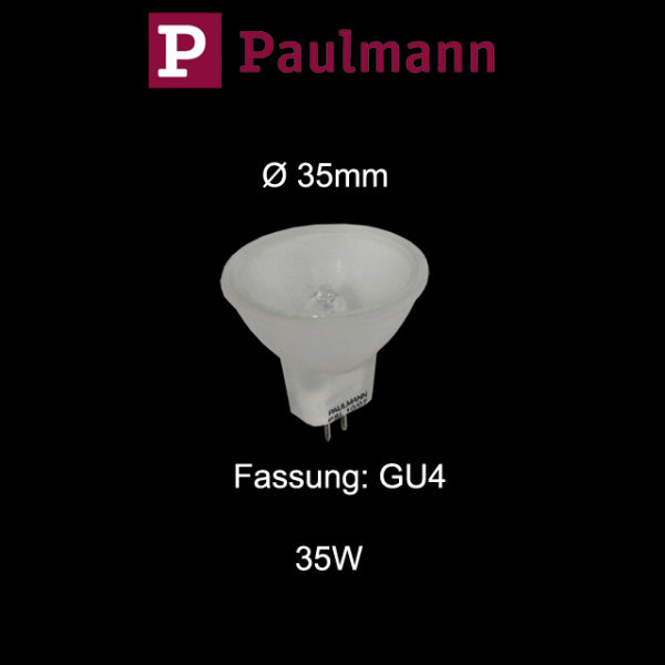 Paulmann 822.23 maxiflood 35mm mini Halogen Reflektor  dimmbar 35W MR11 GU4