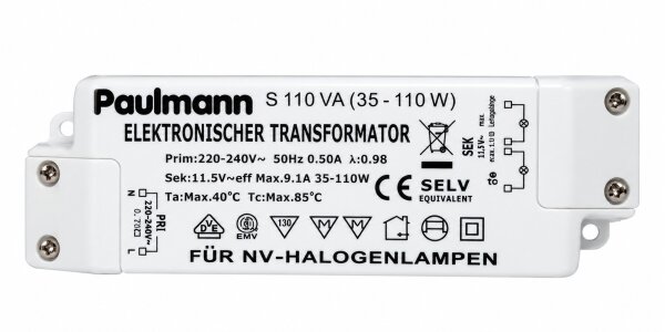 Paulmann Transformator elektronisch VDE Profi 250W Grau und Schwarz Paulmann Transformator elektronisch VDE Profi 250W Grau und Schwarz