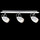 Paulmann 603.41 LED Balkenspot Lampe Strahler Badezimmer 3x3,5W Drop IP44 Balken 230V Wei&szlig; Chrom