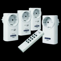 HomeEasy Funk 3 x Schalter und 1 x Dimmer 1 x...