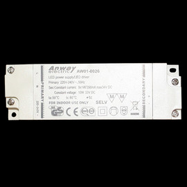 Anway LED Tarfo AW01-0026 Driver Transormator 9x1W 350mA Netzteil