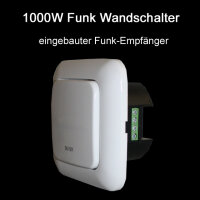 Home Easy HE882 Funk Wandschalter 1000W