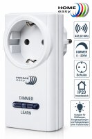 Home Easy HE878 Funk-Steckdose Dimmer Funkdimmer 200W...