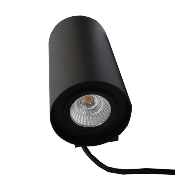 LED Wandspot Up Down mit Stecker Wandlampe oben unten  SCHWARZ / WEIß