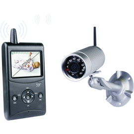 drahtloses Echtzeit Funk Kamerasystem CS82 Mikrofon mobiler Bildschirm G&uuml;rtelclip