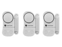 3 x Fenster  Türe Mini Alarmanlage Alarm 95dB...