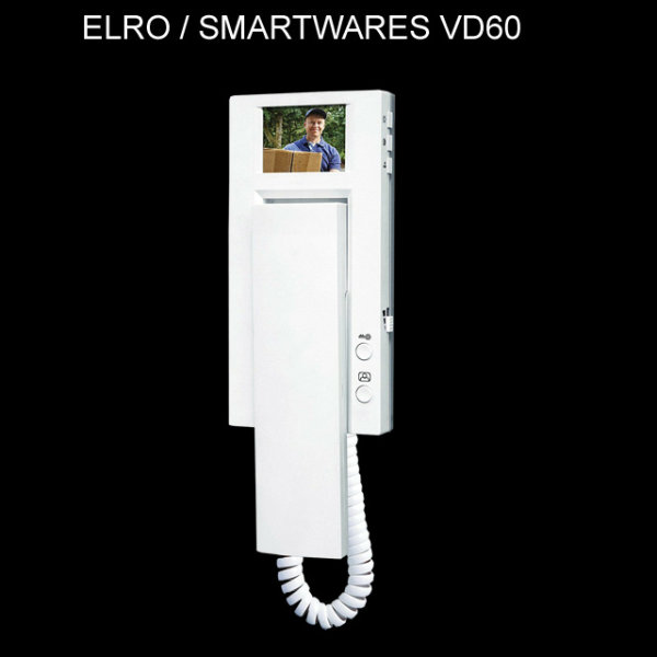 ELRO SMARTWARES Video Türsprechanlage Gegensprechanlage VD60 VD61 VD62 VD63 VD64 VD71