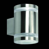 GAMMA Außenleuchte Bristol Edelstahl Up Down GX53 Wandlampe Außenleuchte IP44