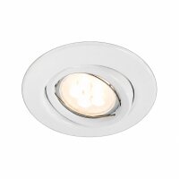 Paulmann Metall-Einbauring Weiß Ø 110mm...