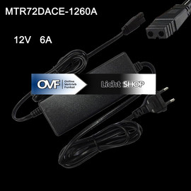 MTR72DACE-1260A 12V6A Trafo Transformator Netzteil DH600 Convertor Netzadapter