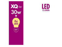 LED Filament Globe G95 4W =30W E27 gold gel&uuml;stert...