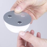 Universal Magnethalter Rauchmelder Magnetplatte Magnet Befestigung Montage ohne bohren