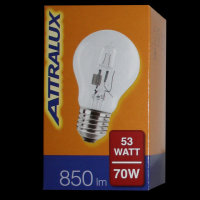 Halogen Glühbirne 53 W = 70 W Glühlampe dimmbar...