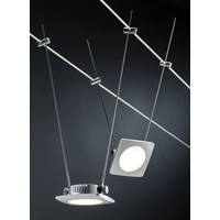 Paulmann LED Seilsystem 5 x 4W Quad Warmwei&szlig; Seil Wire Lampen System