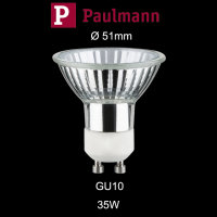 Paulmann 836.36 Halogen Reflektorlampe 35W Silber GU10...