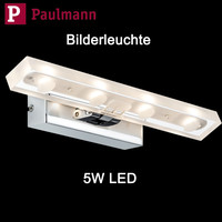 Paulmann Block Galeria 5W LED Bilderleuchte Chrom...