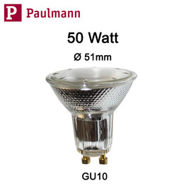 Paulmann 836.35 Hochvolt Halogen Reflektor Birne dimmbar 50W 230V GU10 Security