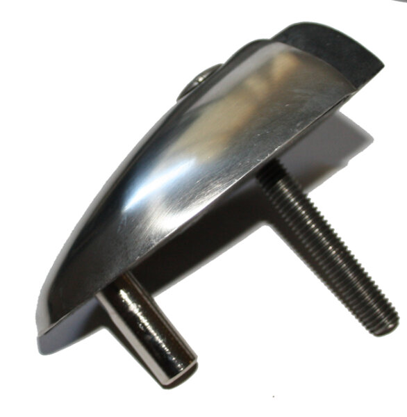 Türstopper Ø 90mm Bodenmontage massiv flach (0430641)
