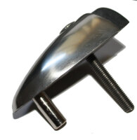Türstopper Ø 90mm Bodenmontage massiv flach...