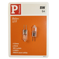Paulmann 8W Doppelpack G4 Halogen Stiftsocken 12V bi Pin...