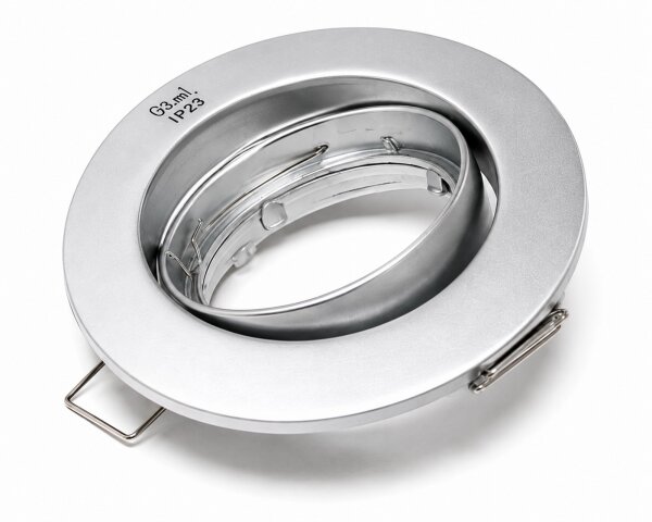 Paulmann Einbauring Ø82mm Chrom matt schwenkbar Alu-Zink rostfrei IP23