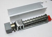 Türaufeststeller WEIß stabil Torfeststeller Torstopper Türstopper H 145mm Hub 60mm