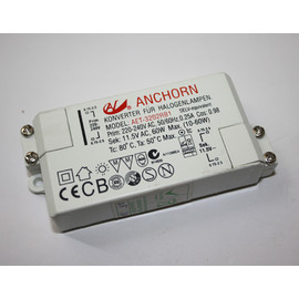 ANCHORN AET-3202RB1 elektronischer mini Halogen Trafo 10-50W dimmbar