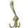 Mantelhaken Garderobenhaken Jackenhaken Huthaken  Mantel Garderobe Messing