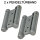2 Metafranc Pendeltürband beidseitig 70 mm Pendeltürscharnier Schwingtür Türband