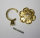 Deckenhaken Seilendhaken 45mm  poliert Raffhaken Haken Wandhaken Rosette