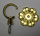 Deckenhaken Seilendhaken 45mm  poliert Raffhaken Haken Wandhaken Rosette