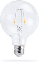 LED Filament Retro E27 Globe 95 Leuchtmittel 6W 2700K...