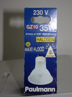 Reflektorlampe Maxiflood Hochvolt 35W GZ10 100&deg; 230V...