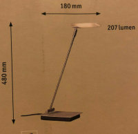 Paulmann 702.44 LED Design B&uuml;ro Tischleuchte Schreibtischlampe
