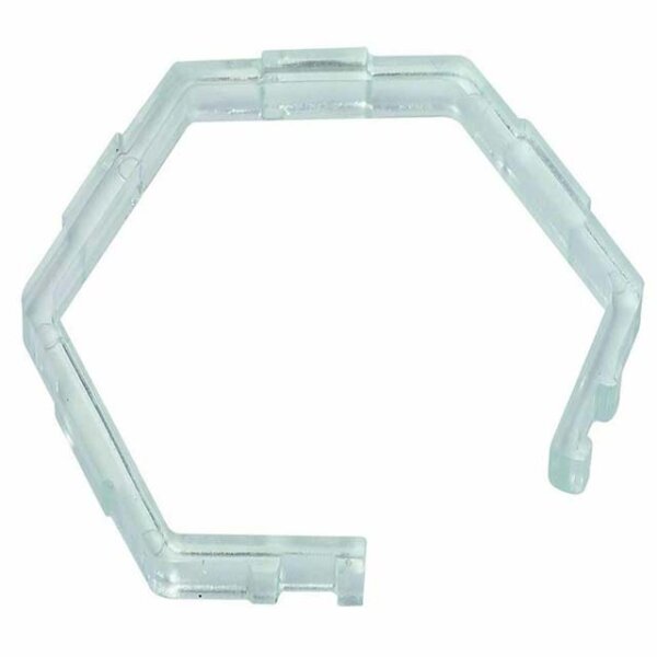 3 x ERSATZ Kunststoff Sprengring HEXA Hexagonal Einbauleuchte 6eckig
