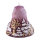 Weihnachtsglocke hochwertige Paraffin Kerze Winterlandschaft handgefertigte Kerze - handbemalt