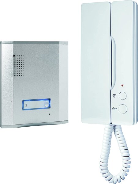 ELRO IB61 Türsprechanlage 3-Draht Gegensprechanlage Klingel Weiss