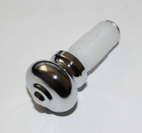 2 x Reling Küche Endkappe 16mm Chrom poliert mit...