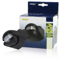 Ranex RX 2567-Z Outdoor-Bewegungsmelder IP44 Schwarz bis...