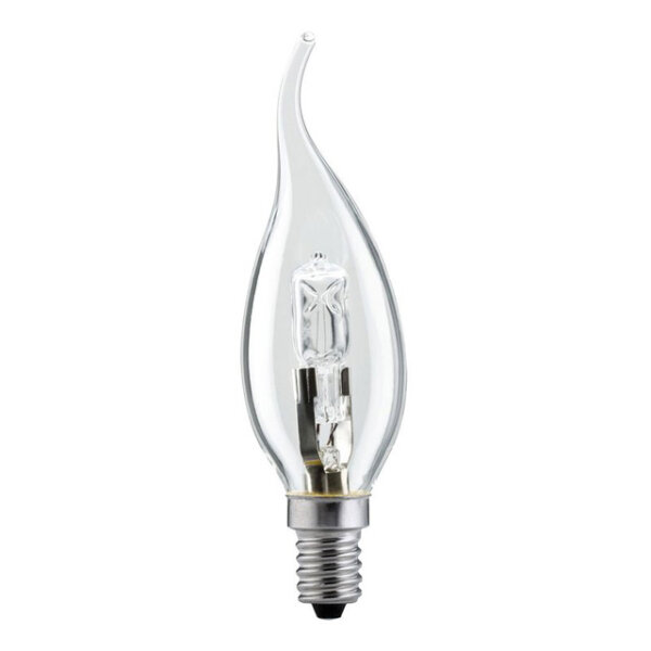 Paulmann  510.46 Windstoß Kerze 18W Halogen Windstoß Kerze  E14 Cosylight klar warmweiß dimmbar