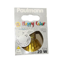 Paulmann Halogen Reflektor Happy Color 20W GU5,3 12V Gelb warmweiß 38° dimmbar